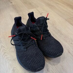 Adidas black Ultra Boost trainers. Size US Men’s 9 #running #sneakers